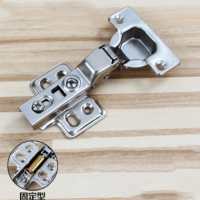 304 Stainless steel hydraulic hinge kitchen cabinet closet door hinge spring aircraft hinge pipe loo